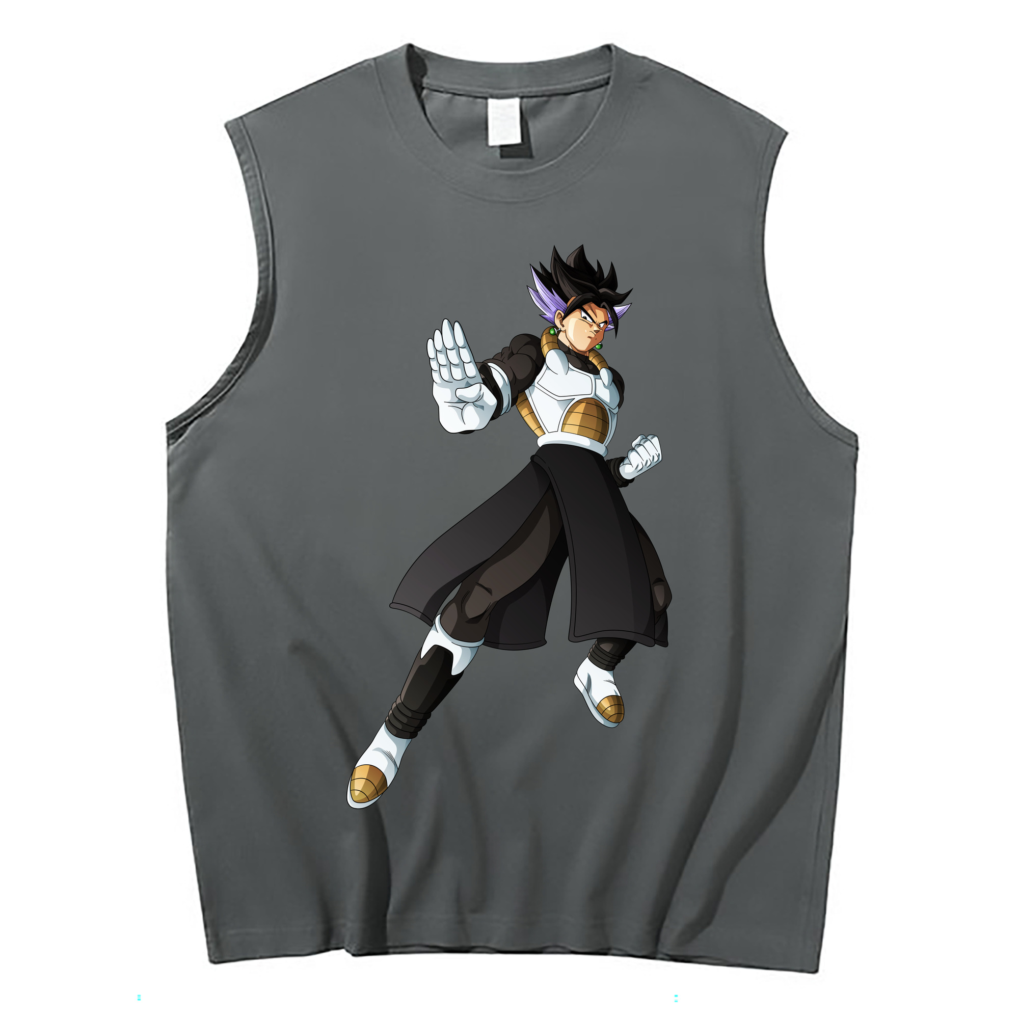 （画像用） ドラゴンボール ベジット DRAGON BALL Vegetto コットン100％タンクトップ（フロントプリント）